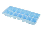 Heart Home Plastic Ice Cube Tray Set with 14 Section- Pack of 12 (Blue & Pink)-HS43HEARTH25817